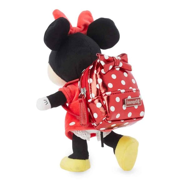 Disney nuiMOs Loungefly Minnie Mouse Red Polka Dot Backpack - Picture 4 of 12